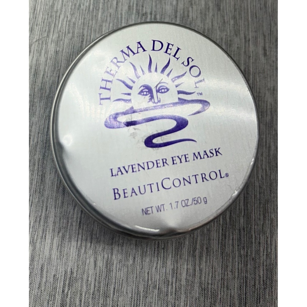 BeautiControl Therma del Sol Lavender Eye Mask Soothing Cream 1.7 oz
